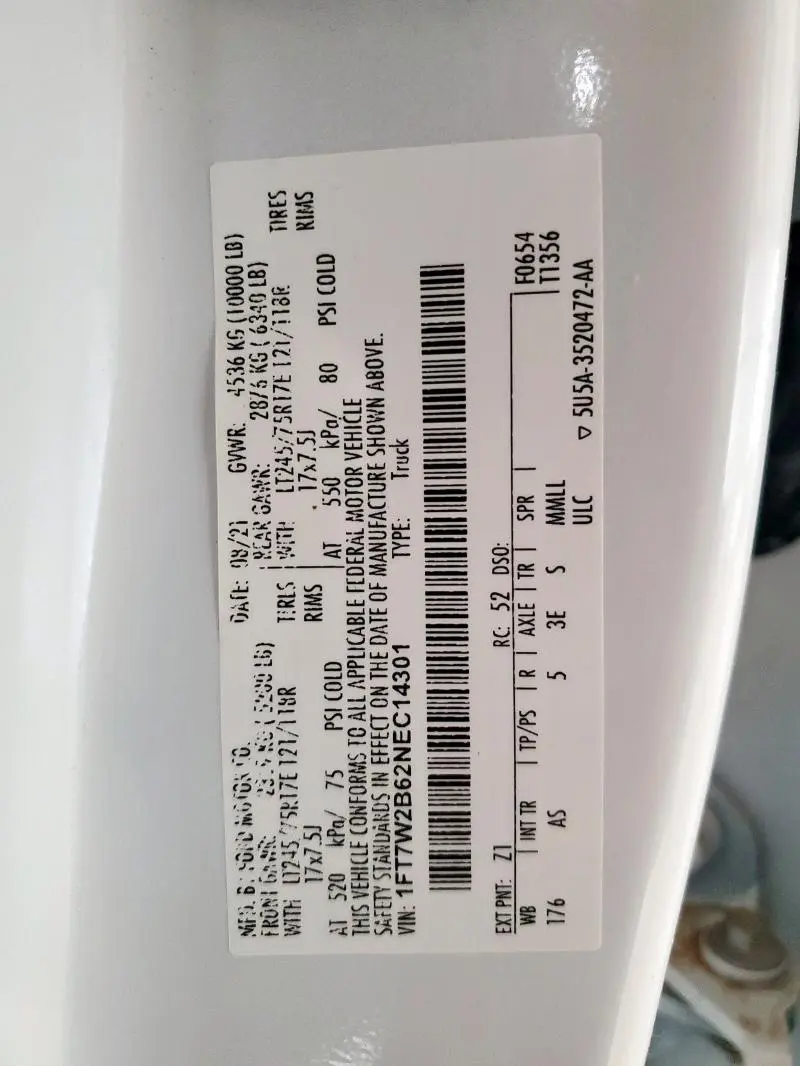 2022 FORD F250 SUPER DUTY