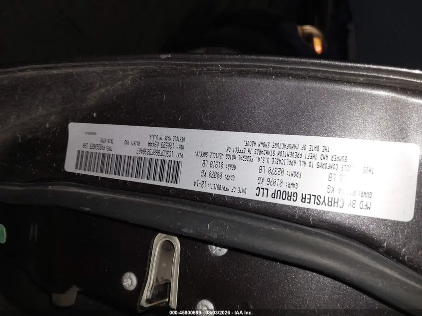 2015 DODGE DART SXT