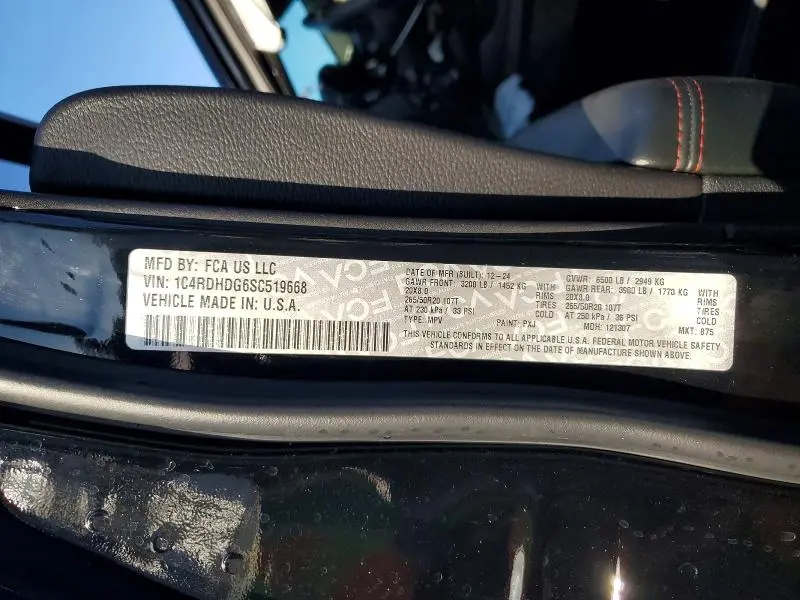 2025 DODGE DURANGO GT  