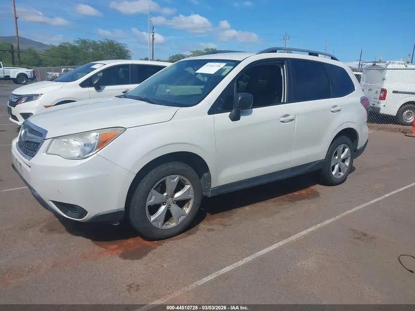2015 SUBARU FORESTER 2.5I
