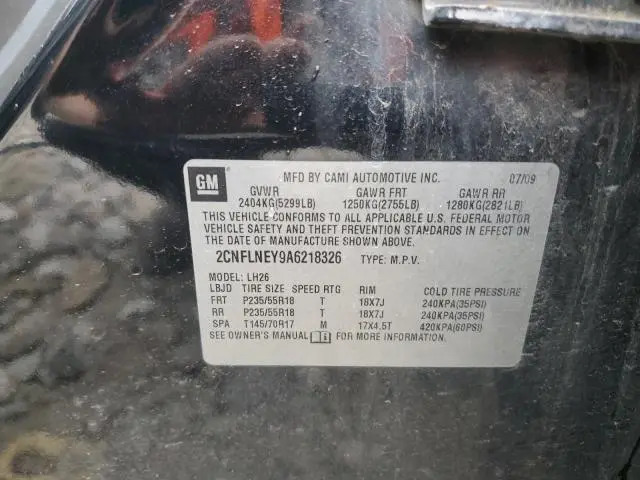 2010 CHEVROLET EQUINOX LT  