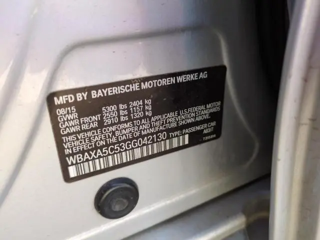 2016 BMW 535 D  
