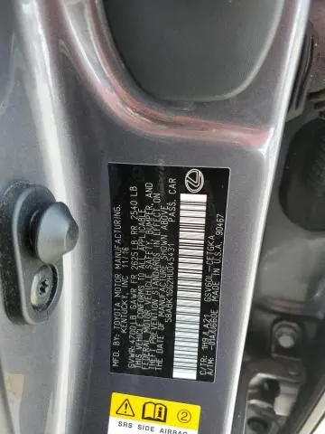 2017 LEXUS ES 350