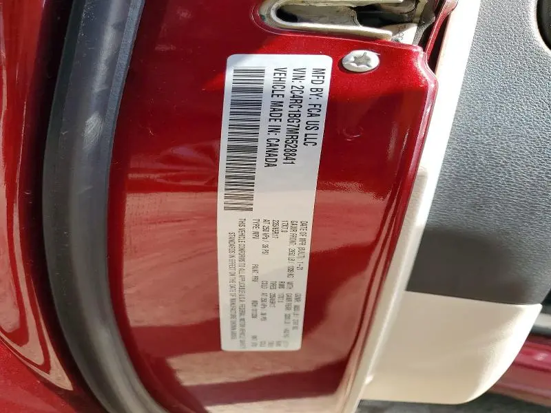 2021 CHRYSLER PACIFICA TOURING L  