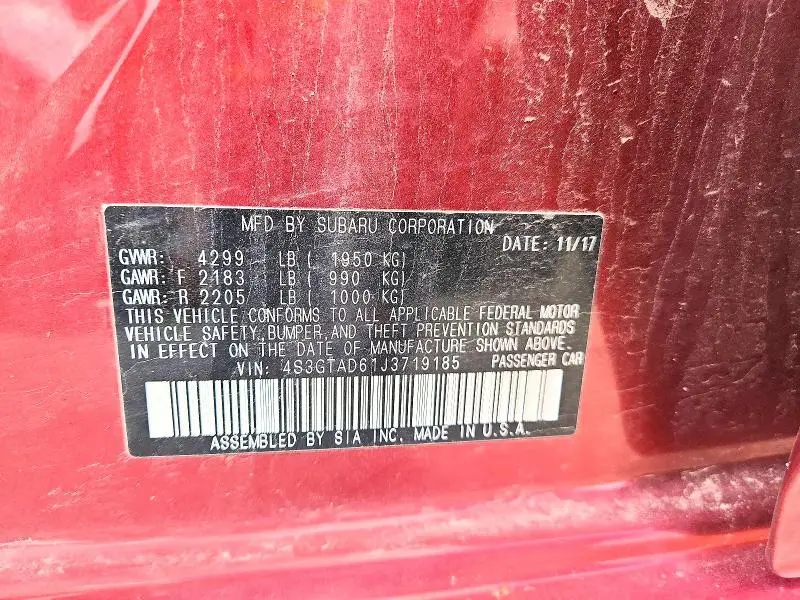 2018 SUBARU IMPREZA PREMIUM PLUS  