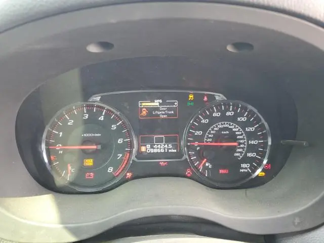 2019 SUBARU WRX   