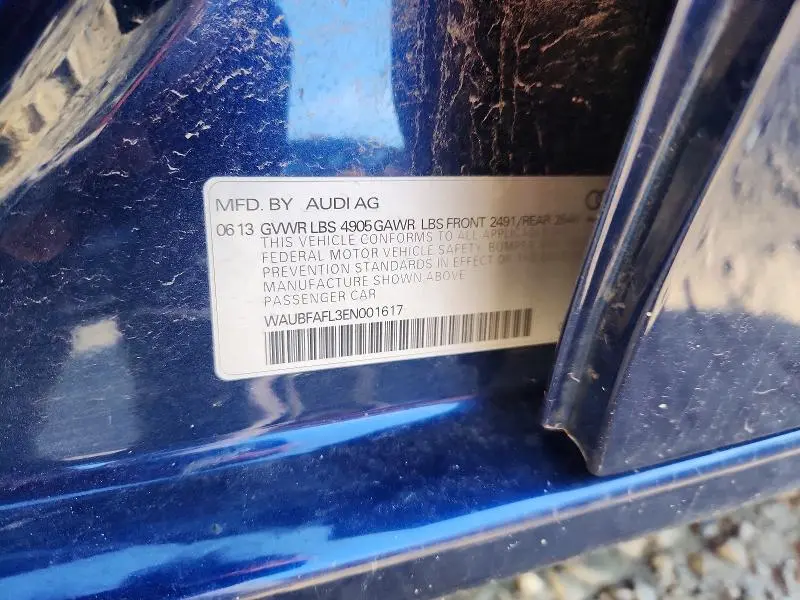 2014 AUDI A4 PREMIUM  