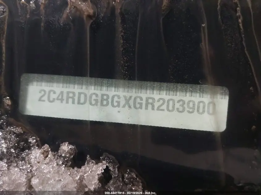 2016 DODGE GRAND CARAVAN SE