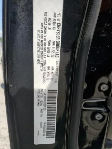 2012 DODGE CHARGER SXT