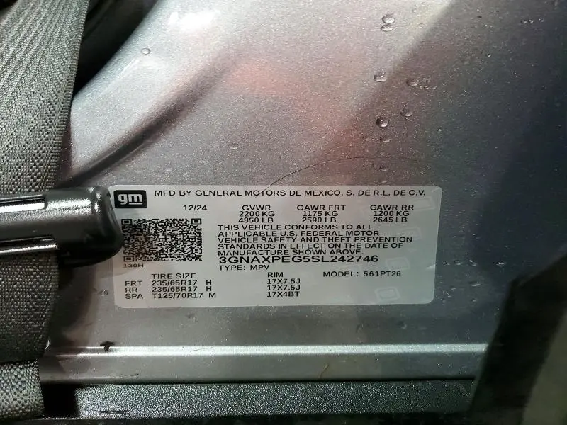 2025 CHEVROLET EQUINOX LT  