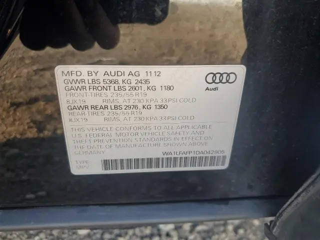 2013 AUDI Q5 PREMIUM PLUS