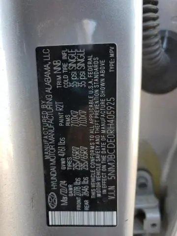 2024 HYUNDAI TUCSON SEL  