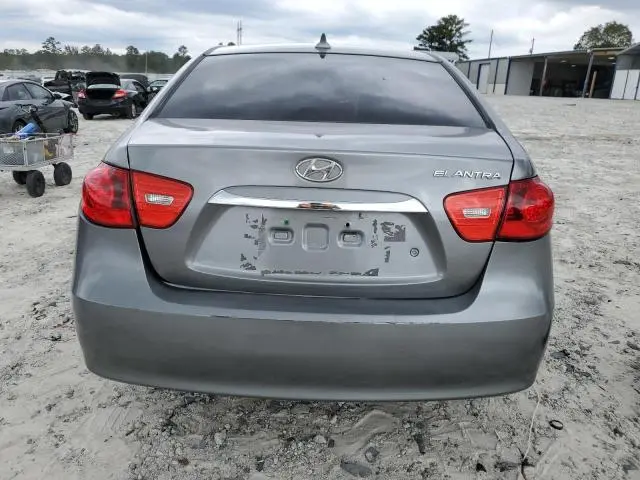 2010 HYUNDAI ELANTRA BLUE  