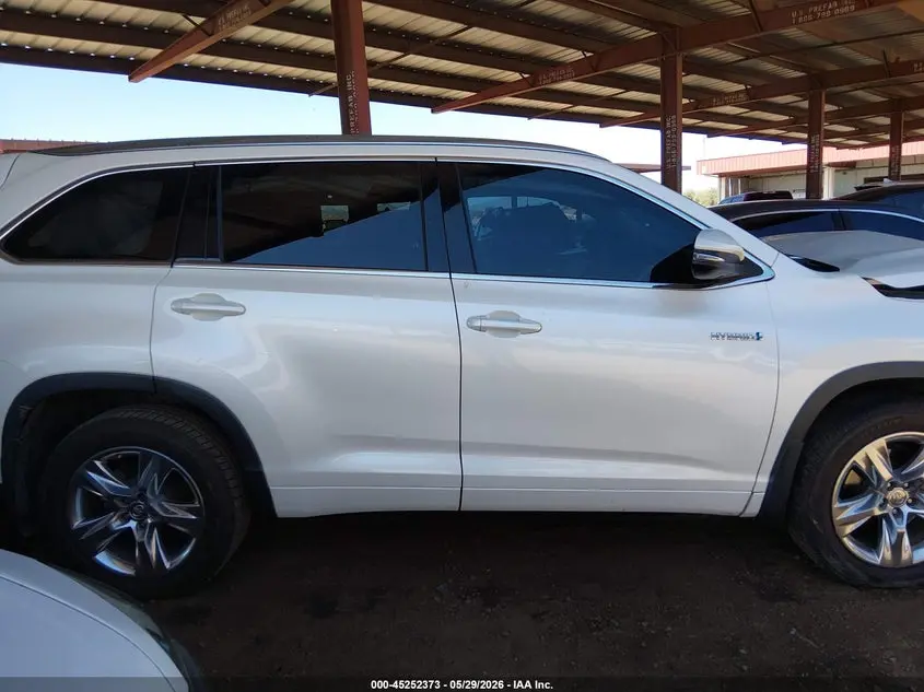 2014 TOYOTA HIGHLANDER HYBRID LIMITED PLATINUM V6