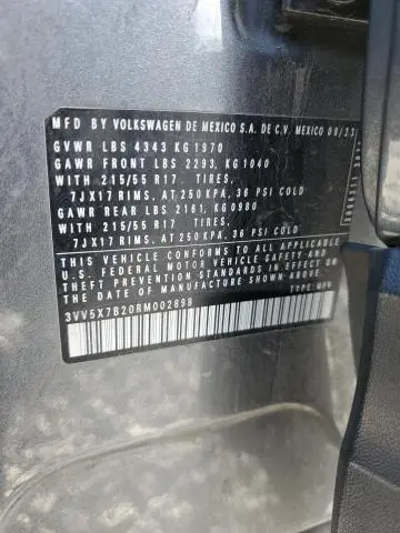 2024 VOLKSWAGEN TAOS S  