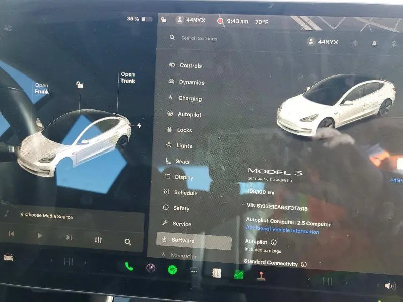 2019 TESLA MODEL 3   