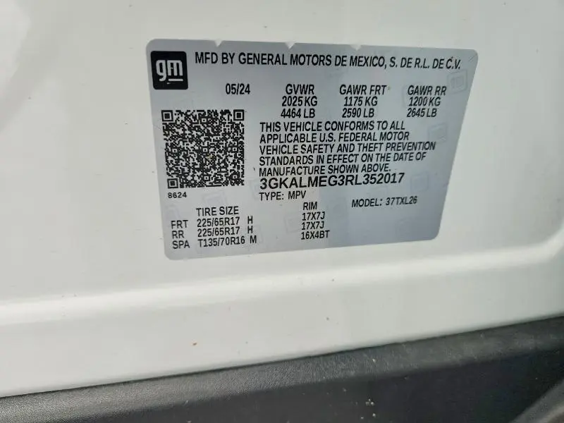 2024 GMC TERRAIN SLE  