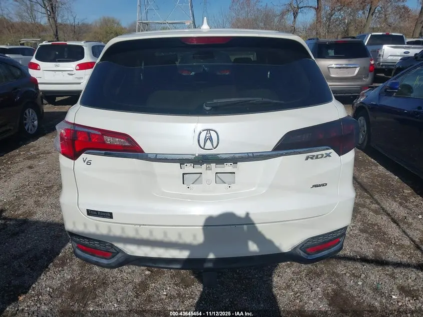 2016 ACURA RDX TECHNOLOGY   ACURAWATCH PLUS PACKAGES/TECHNOLOGY PACKAGE