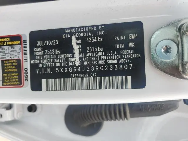 2024 KIA K5 GT LINE  