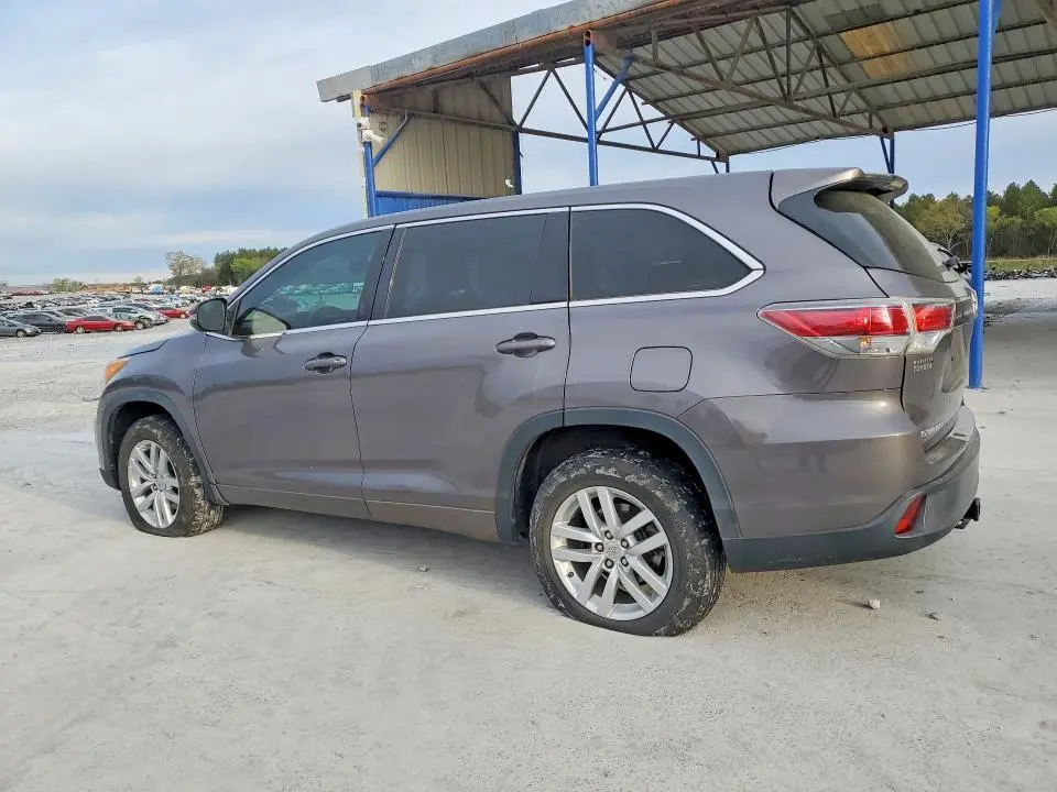 2015 TOYOTA HIGHLANDER LE  