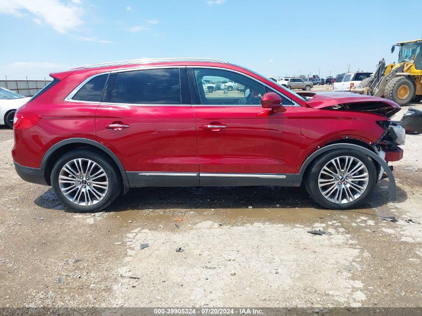 2018 LINCOLN MKX RESERVE