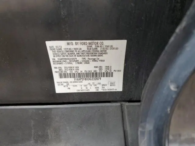 2013 FORD TAURUS LIMITED  