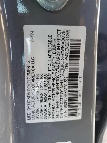 2025 HONDA CIVIC SPORT  