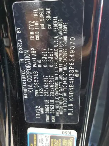 2023 KIA CARNIVAL LX  