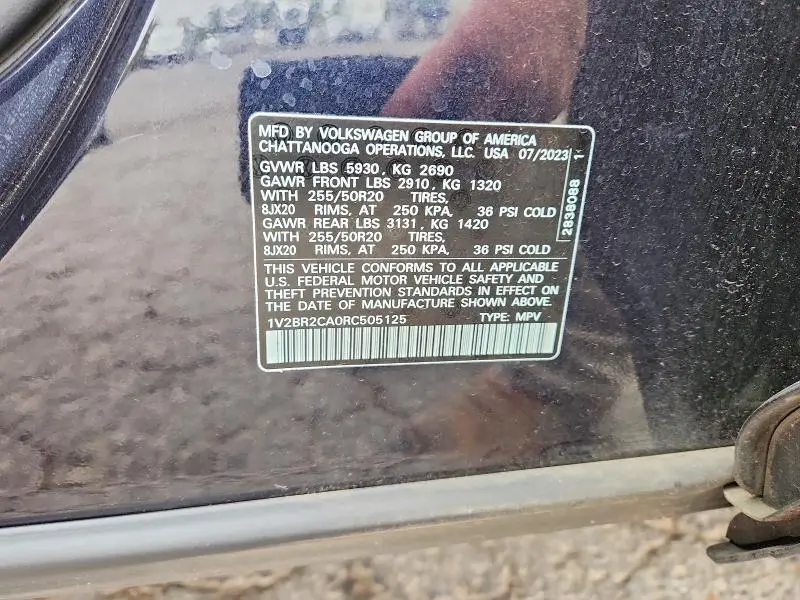 2024 VOLKSWAGEN ATLAS SEL  