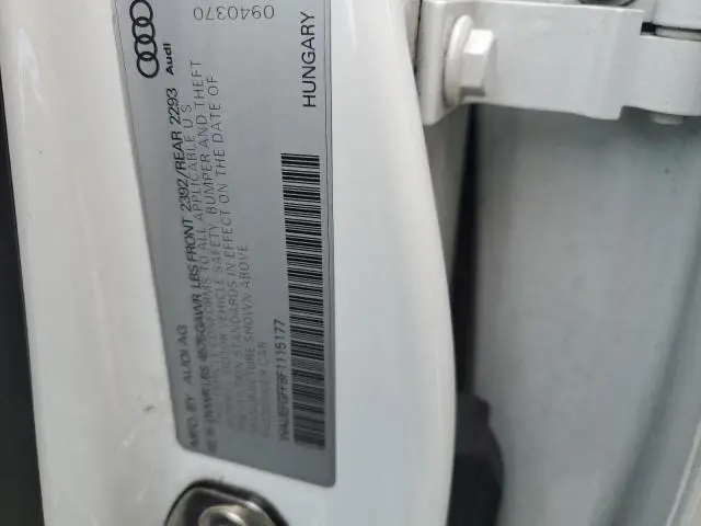 2015 AUDI A3 PREMIUM PLUS  