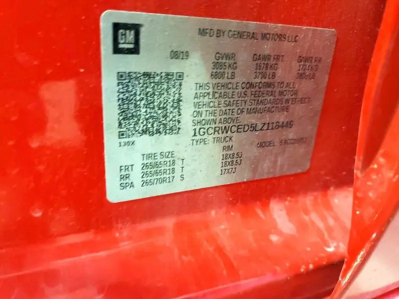 2020 CHEVROLET SILVERADO C1500 LT  