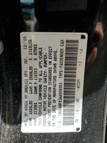 2010 ACURA TL   