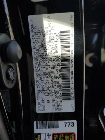 2013 TOYOTA TACOMA DOUBLE CAB  