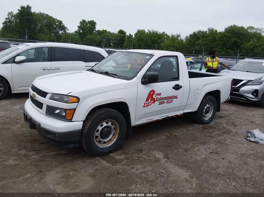 2012 CHEVROLET COLORADO WORK TRUCK