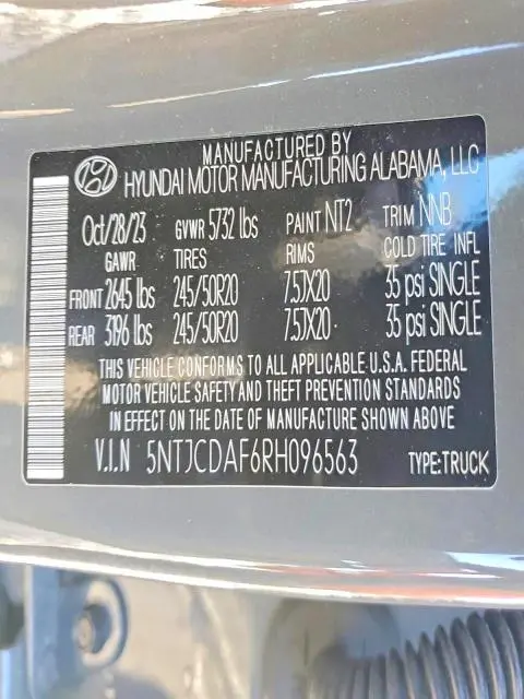 2024 HYUNDAI SANTA CRUZ NIGHT  