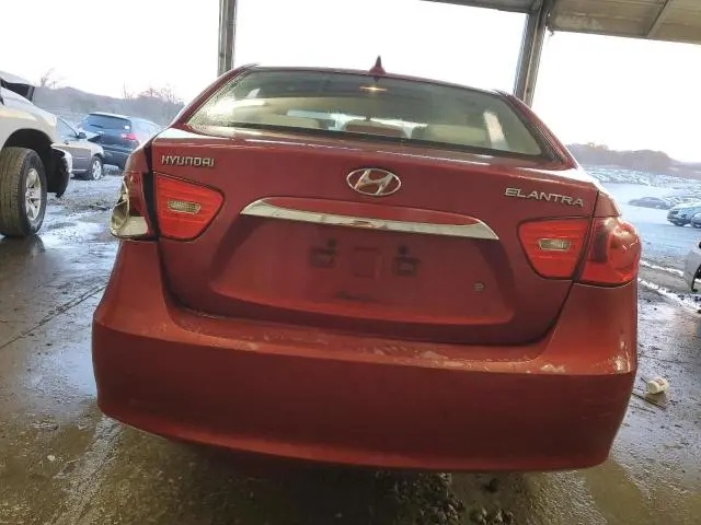 2010 HYUNDAI ELANTRA BLUE  