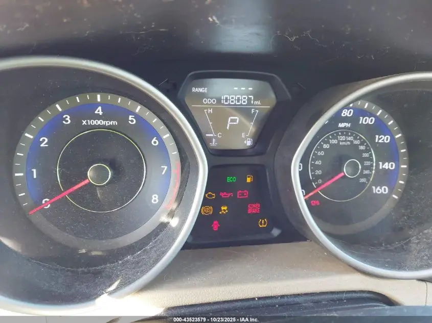 2013 HYUNDAI ELANTRA GLS