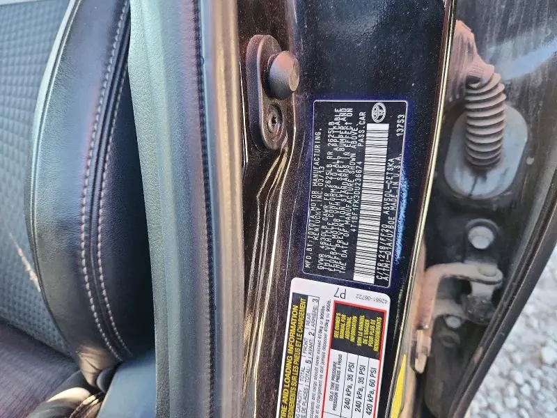 2013 TOYOTA CAMRY SE  