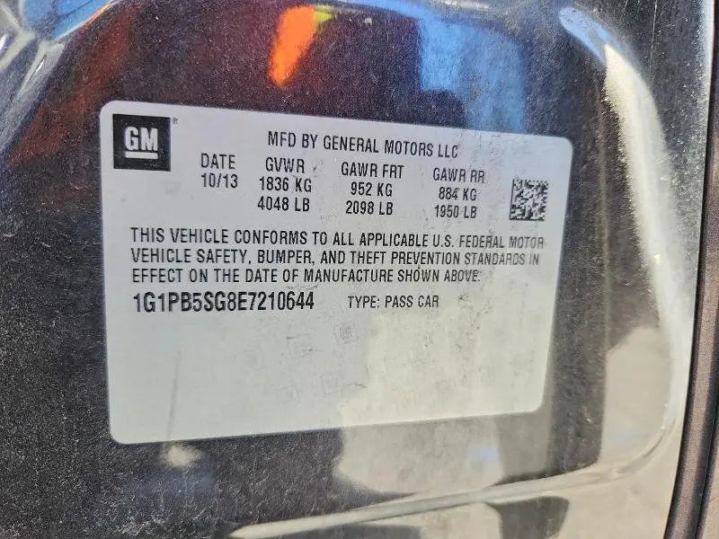 2014 CHEVROLET CRUZE LS  