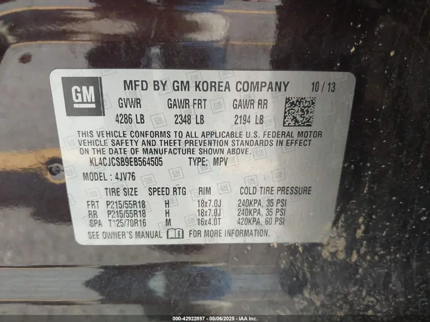 2014 BUICK ENCORE LEATHER