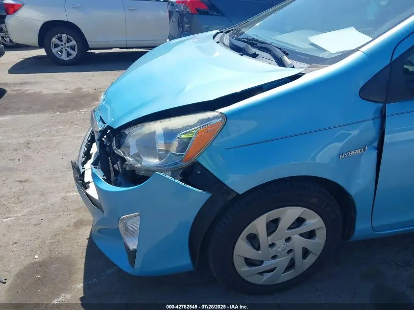 2016 TOYOTA PRIUS C ONE