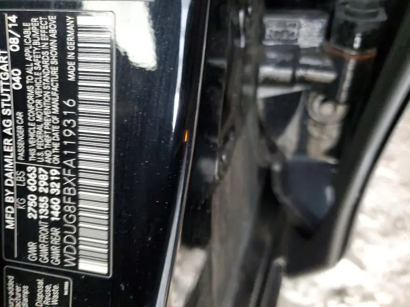 2015 MERCEDES-BENZ S 550 4MATIC  