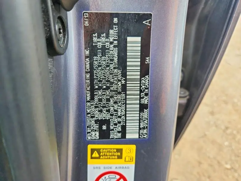 2013 LEXUS RX 350  