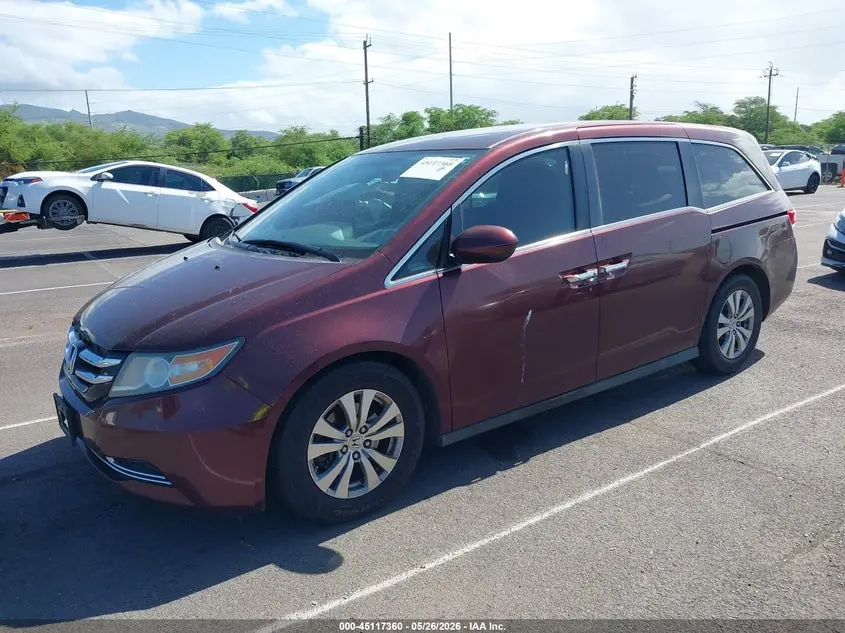 2017 HONDA ODYSSEY EX