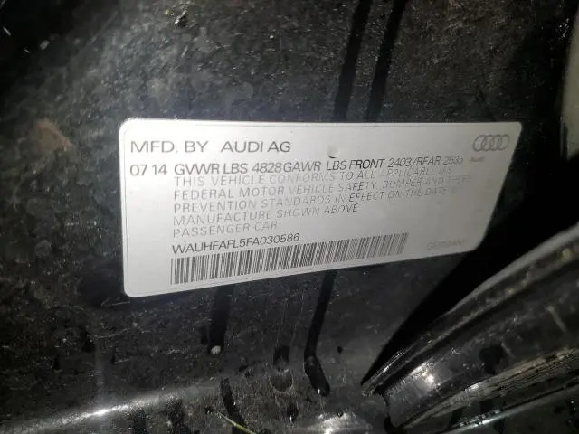 2015 AUDI A4 PREMIUM PLUS  