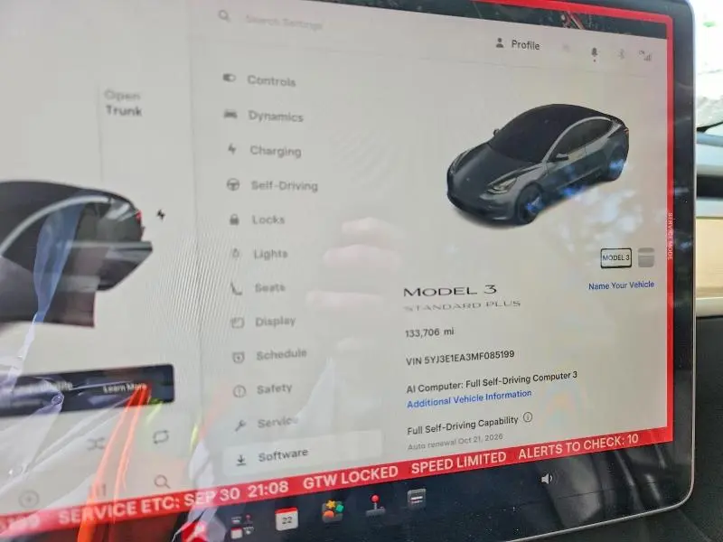 2021 TESLA MODEL 3   