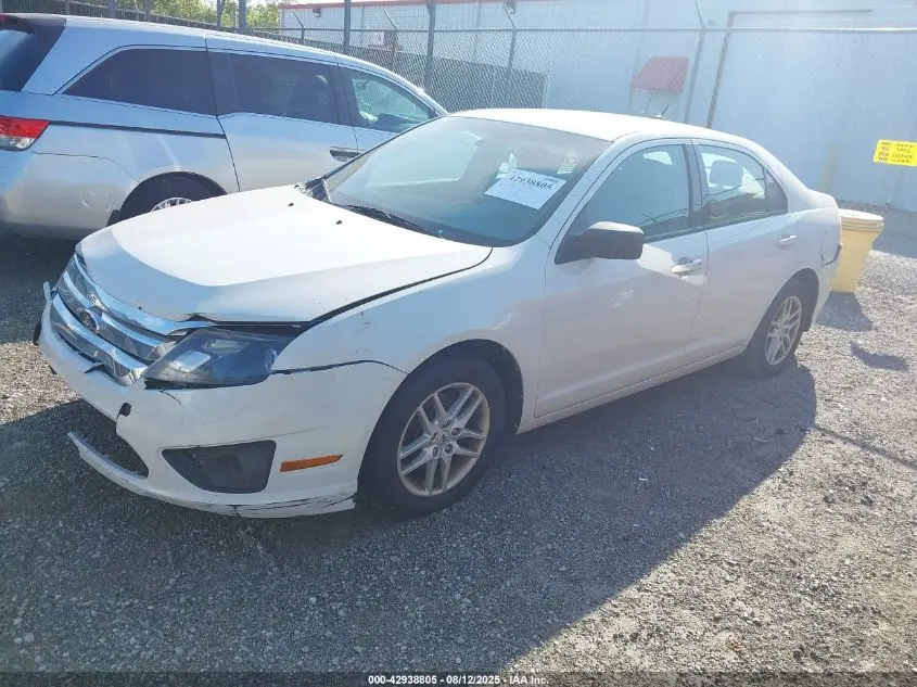2012 FORD FUSION S