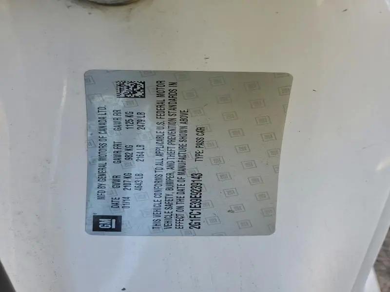 2014 CHEVROLET CAMARO LT  