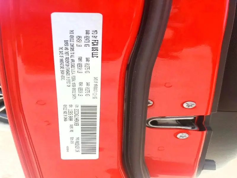 2017 DODGE CHARGER R  