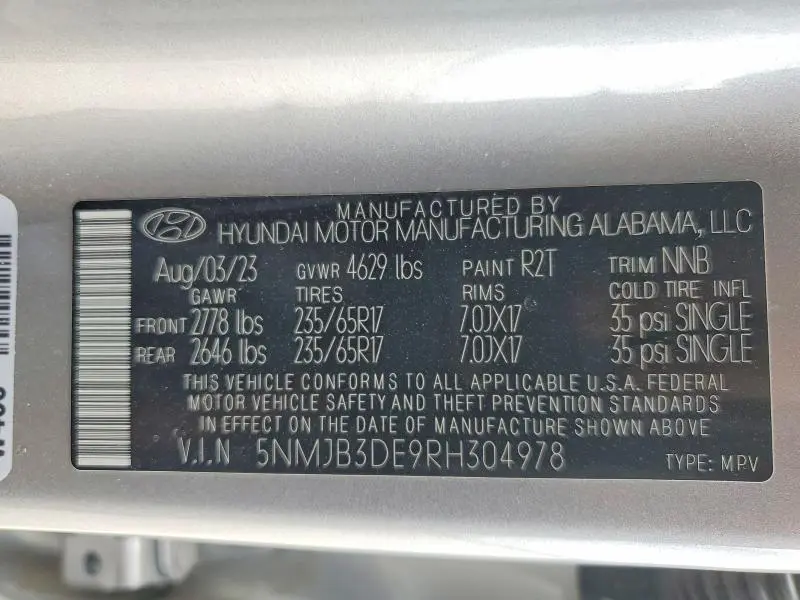 2024 HYUNDAI TUCSON SEL  